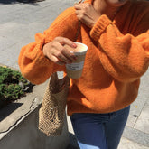 Pullover in Bonbonfarben